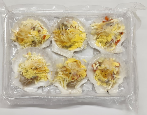 中國芝士粟米半殼帶子6件裝