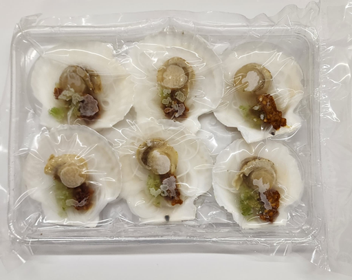 中國蒜蓉粉絲半殼帶子6件裝